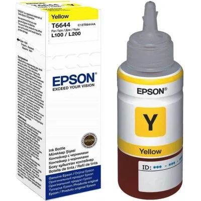 Контейнер з чорнилом Epson 664 yellow (70мл) L100/L200 (C13T66444A) - зображення 1
