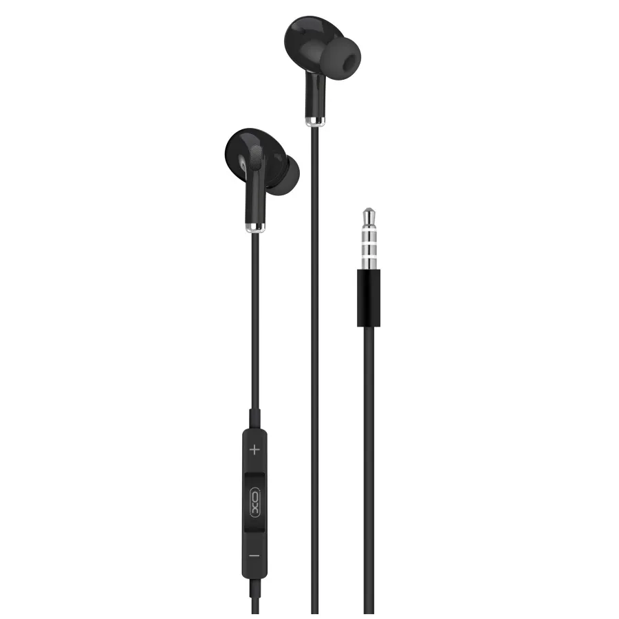 Гарнітура XO EP22 Music Earphone Black (6920680869350) - мініатюра 2