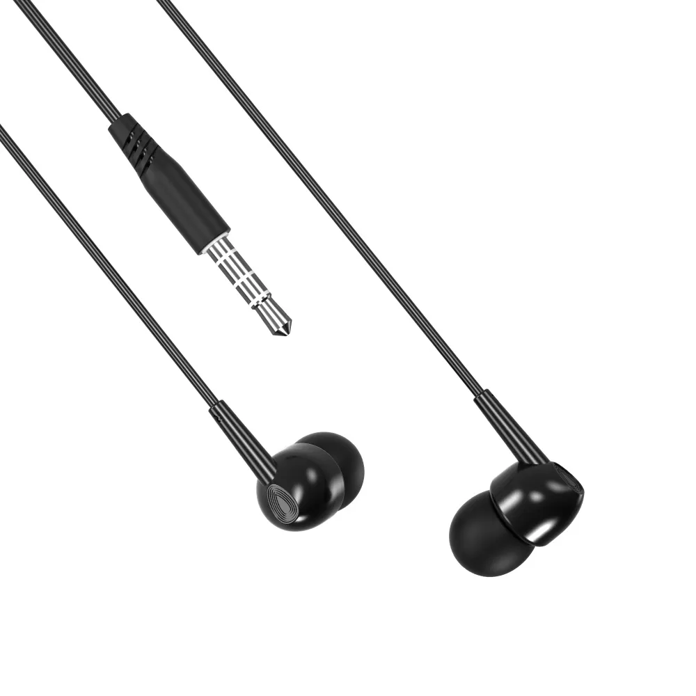 Гарнітура XO EP37 In-ear Earphone Black (6920680877881) - мініатюра 2