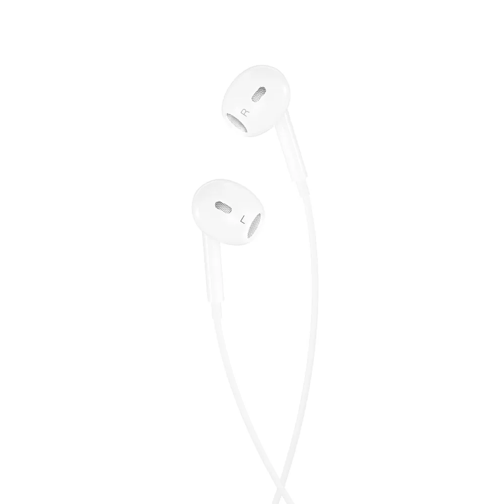Гарнітура XO EP43 In-ear Earphone White (6920680879175)