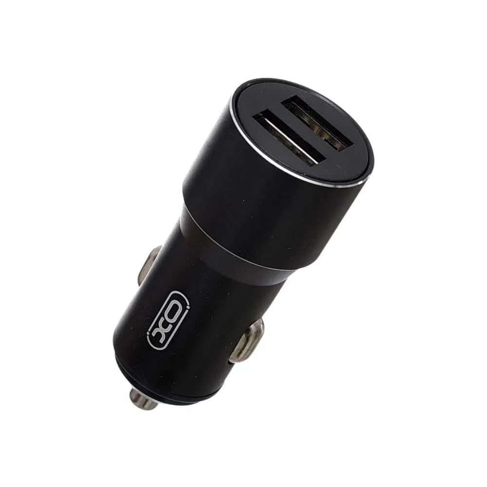 Автомобільний зарядний пристрій XO CC30 (2USB, 2.4A) Black (6920680872756)