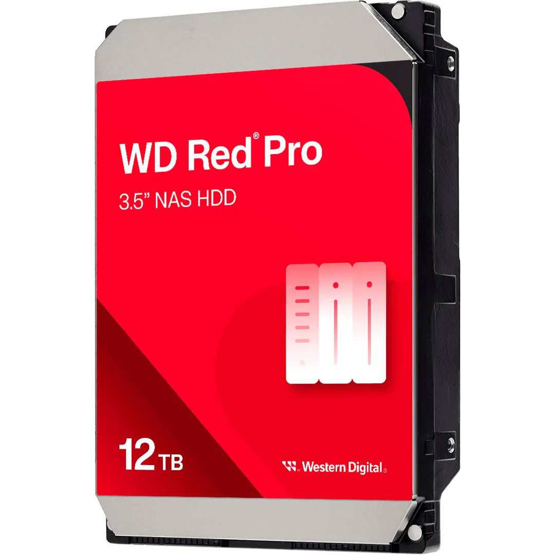 Накопичувач HDD SATA 12.0TB WD Red Pro NAS 7200rpm 512MB (WD122KFBX) - зображення 1