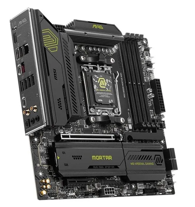 Материнська плата MSI MAG B850M Mortar WiFi Socket AM5 - мініатюра 4