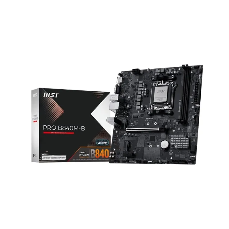 Материнська плата MSI Pro B840M-B Socket AM5 - зображення 1