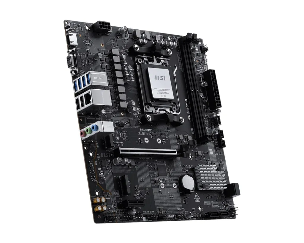 Материнська плата MSI Pro B840M-B Socket AM5 - мініатюра 4