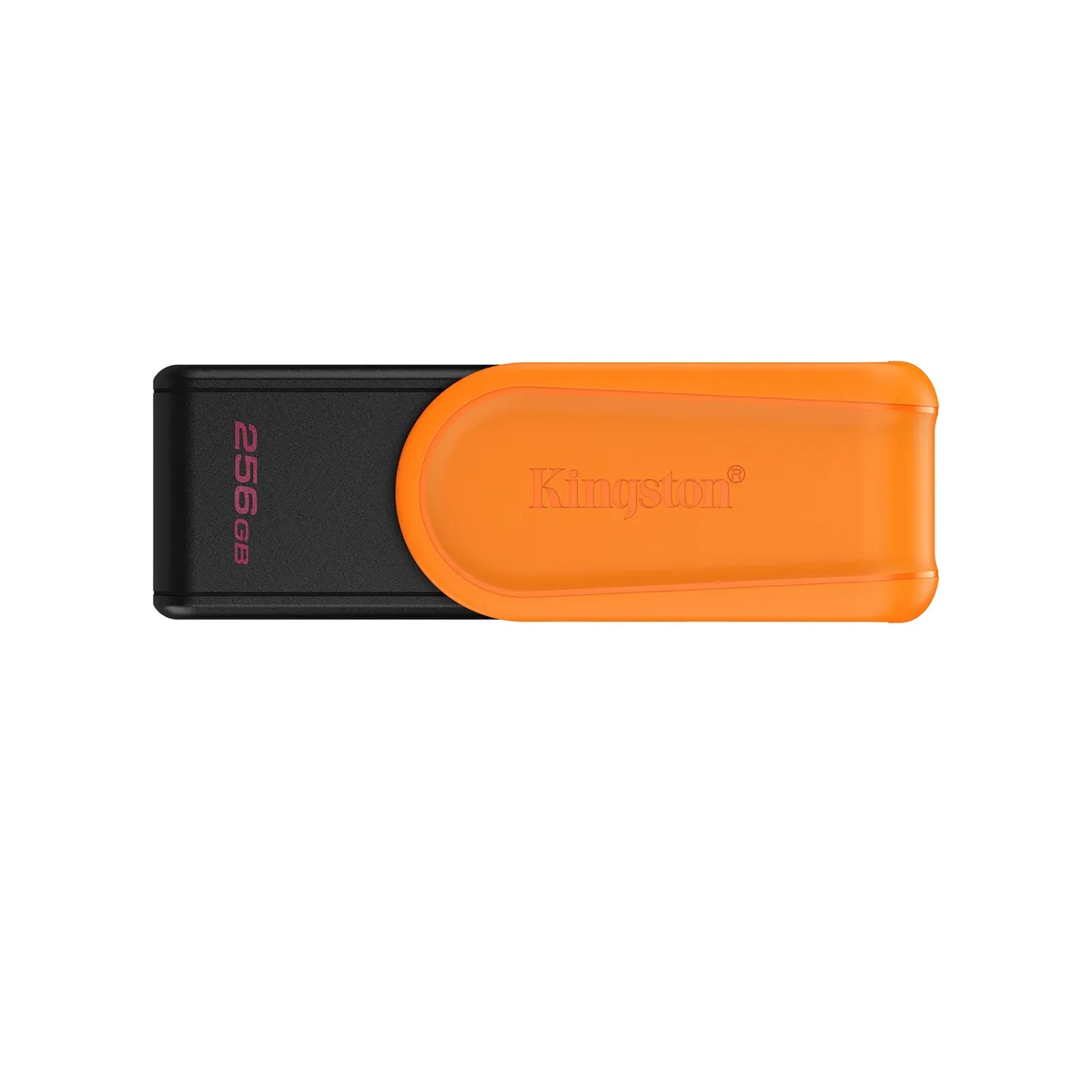Флеш-накопичувач USB3.2 256GB Kingston DataTraveler Exodia S Black/Orange (DTXS/256GB) - мініатюра 3