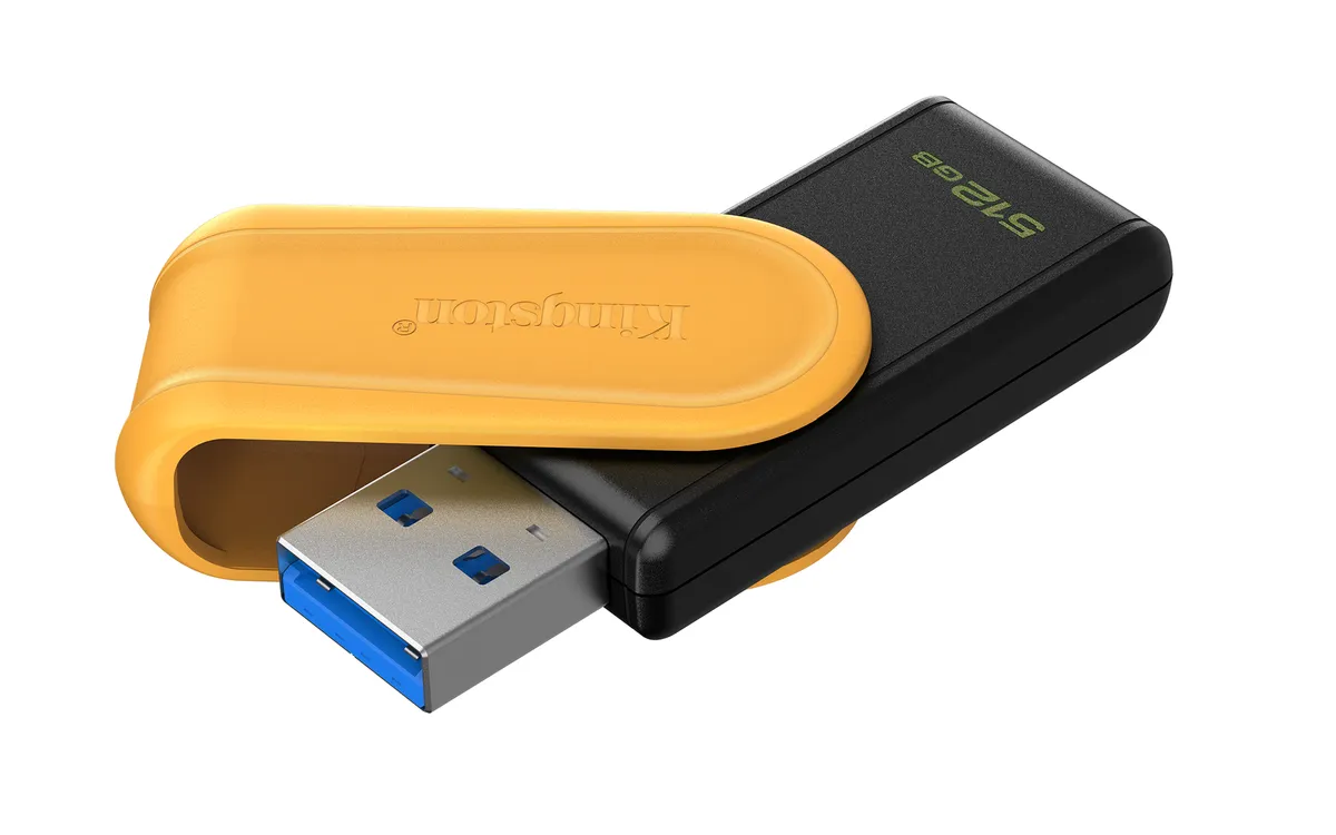 Флеш-накопичувач USB3.2 512GB Kingston DataTraveler Exodia S Black/Yellow (DTXS/512GB) - зображення 1
