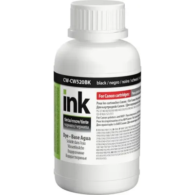 Чорнило ColorWay Canon PGI-5/520/PG-40/37/440/510/512/CLI8 Black (CW-CW520BK02) - зображення 1