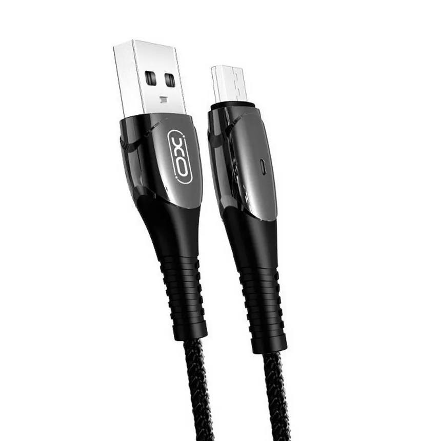 Кабель XO NB145 USB - Lightning, (M/M), 2.4A 1 м Black (6920680869558) - зображення 1