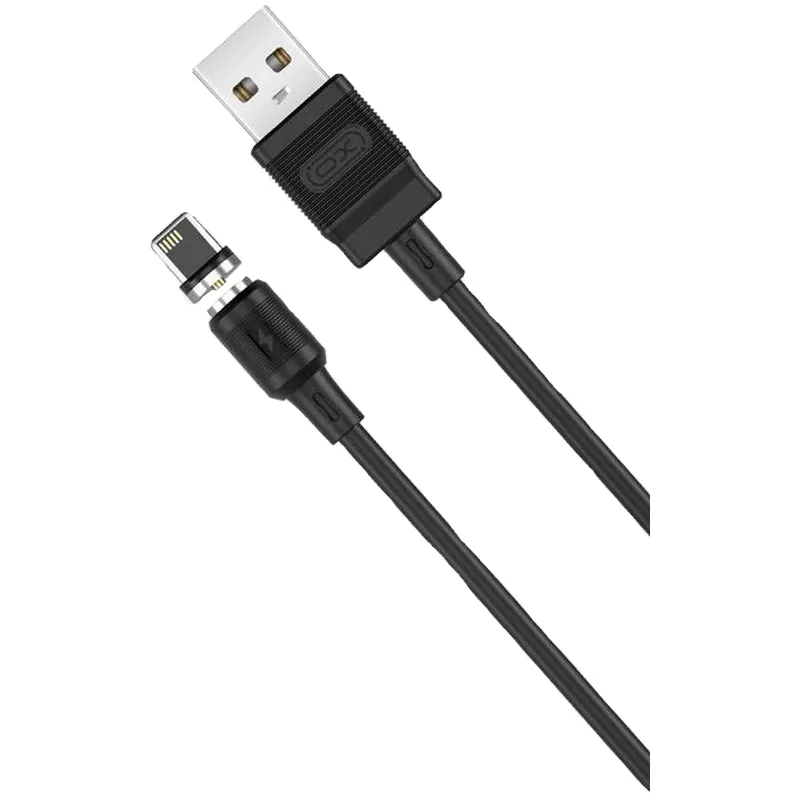 Кабель XO NB187 USB - Lightning, (M/M), 2.1A 1 м Black (6920680879632) - зображення 1