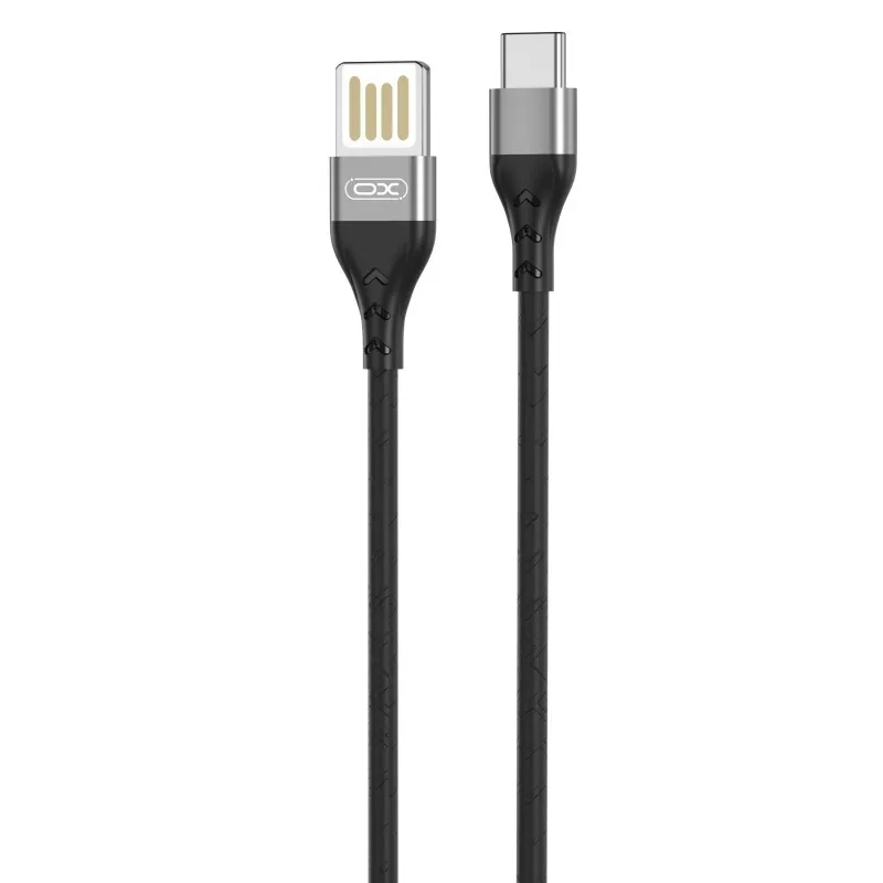 Кабель XO NB188 USB - USB Type-C, (M/M), 2.4A 1 м Gray (6920680879700) - зображення 1