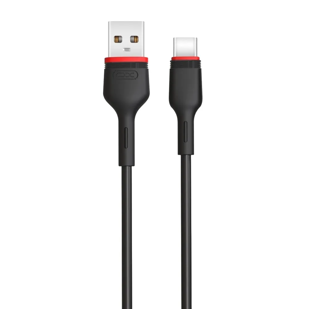 Кабель XO NB-P171 USB - USB Type-C, (M/M), 2.4A 1 м Black (6920680873685) - зображення 1