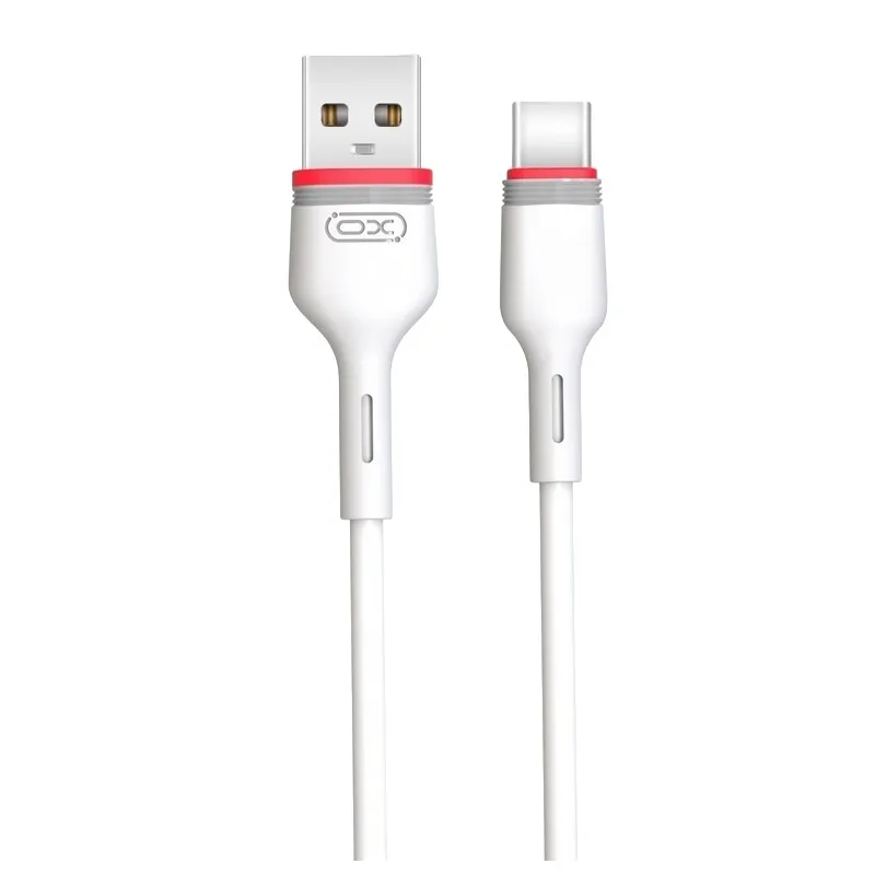 Кабель XO NB-P171 USB - USB Type-C, (M/M), 2.4A 1 м White (6920680873692) - зображення 1