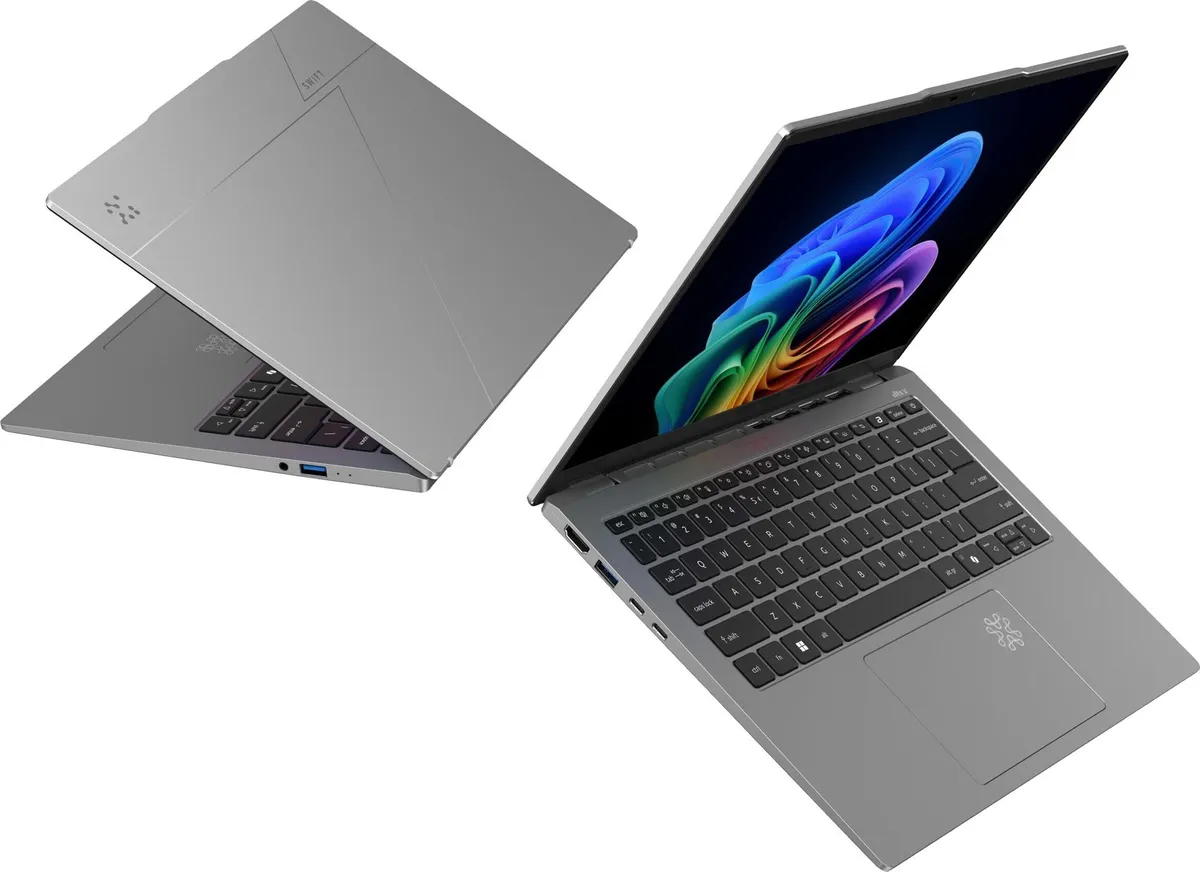 Ноутбук Acer Swift Go 14 AI SFG14-64-R23X (NX.JDAEU.003) Silver - мініатюра 4