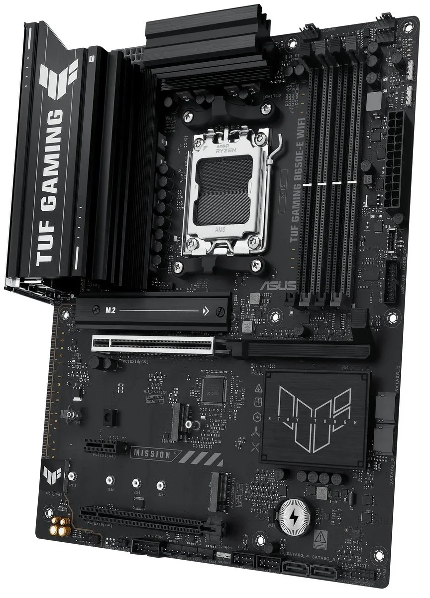Материнська плата Asus TUF Gaming B650E-E WiFi Socket AM5 - мініатюра 4