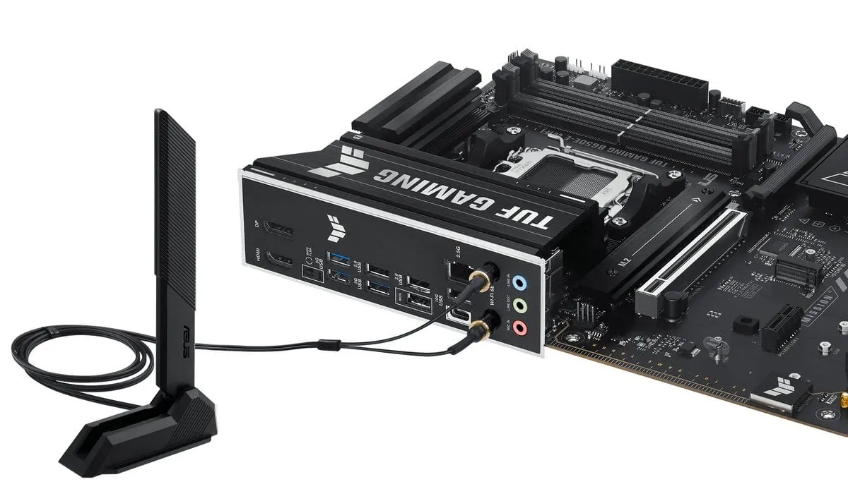 Материнська плата Asus TUF Gaming B650E-E WiFi Socket AM5 - мініатюра 6