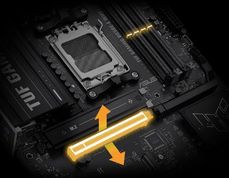Материнська плата Asus TUF Gaming B650E-E WiFi Socket AM5 - мініатюра 9
