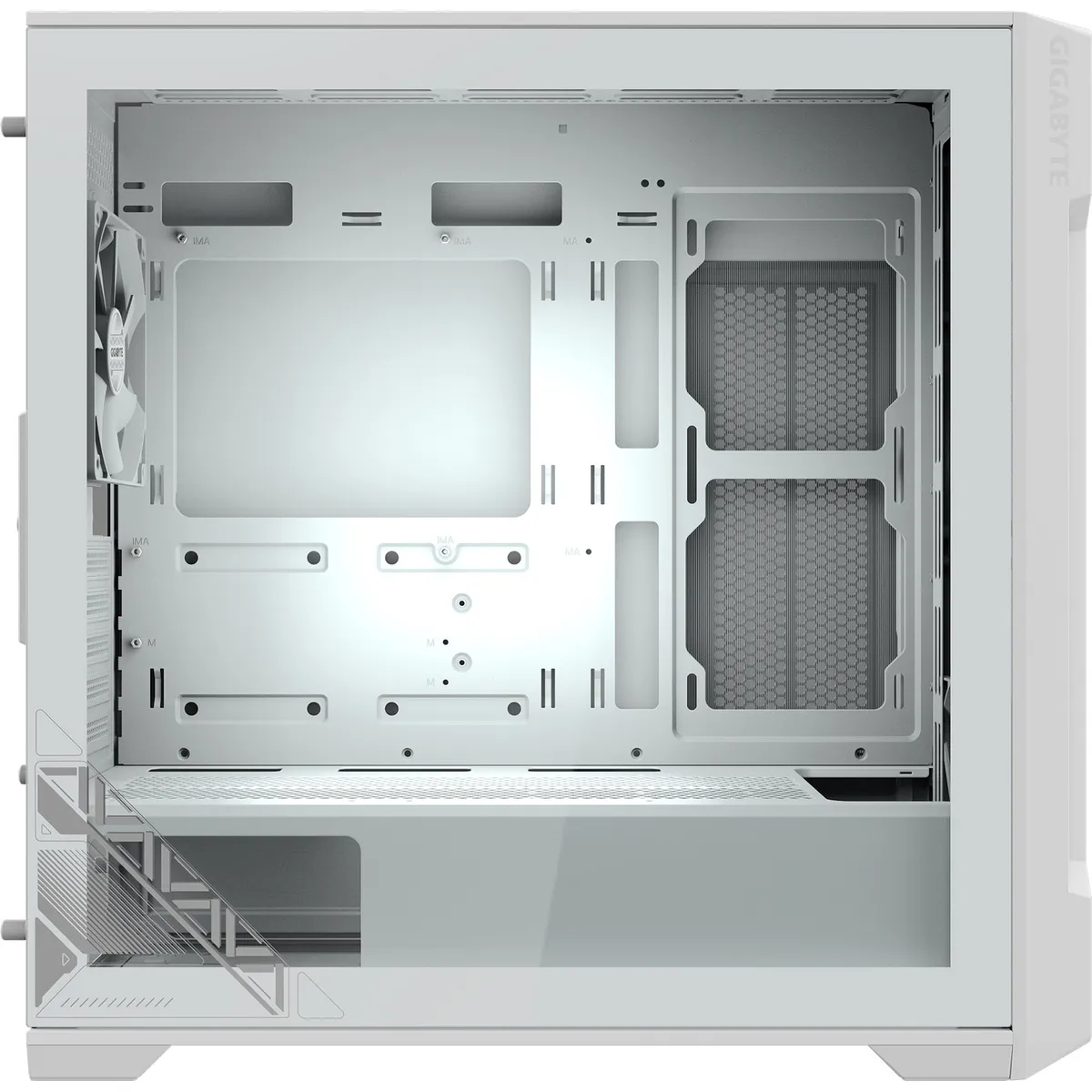 Корпус Gigabyte C102 Glass Ice White без БЖ (GB-C102GI) - мініатюра 6