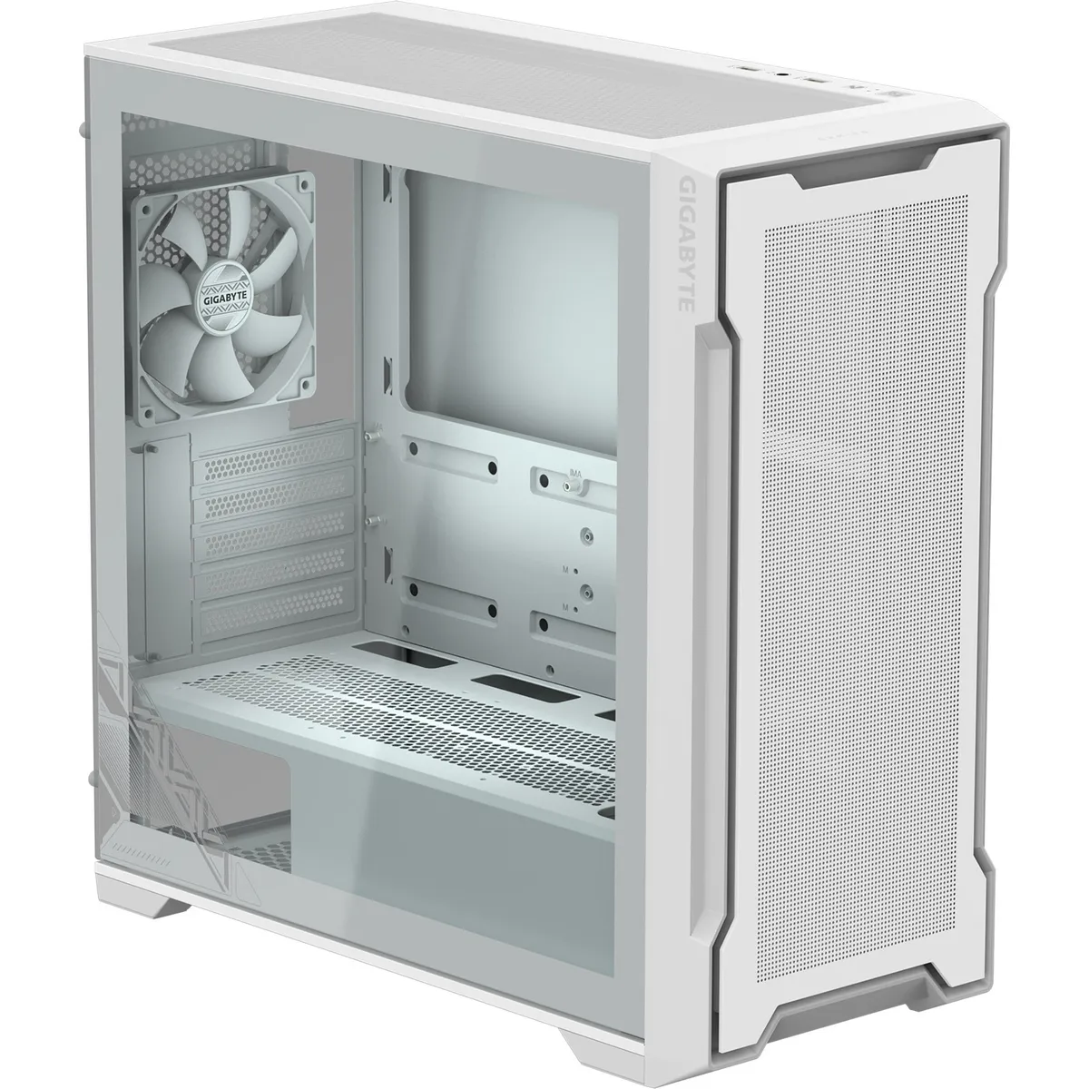Корпус Gigabyte C102 Glass Ice White без БЖ (GB-C102GI) - мініатюра 8