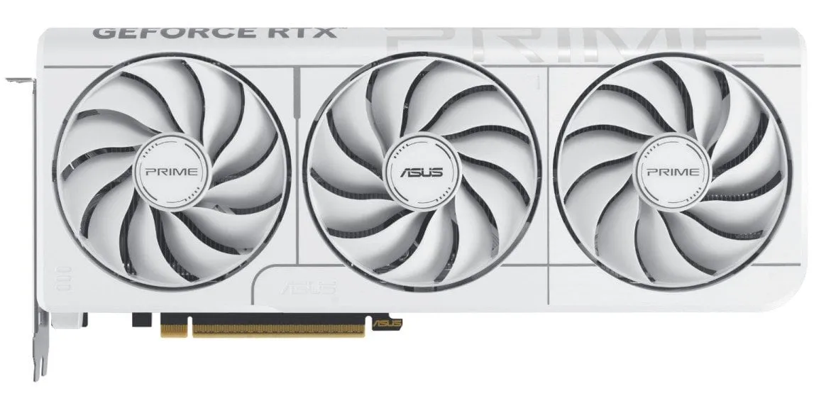 Відеокарта GF RTX 5070 12GB GDDR7 Prime OC White Asus (PRIME-RTX5070-O12G-WHITE) - мініатюра 2