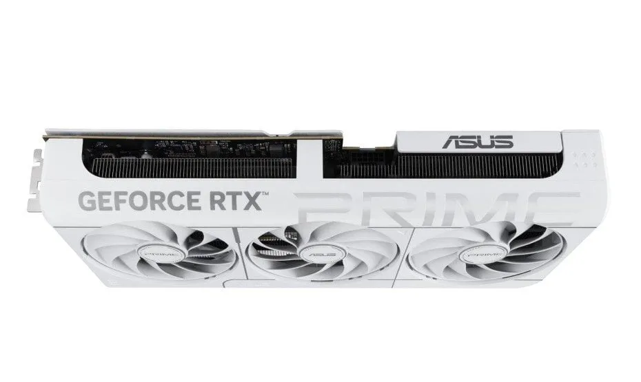 Відеокарта GF RTX 5070 12GB GDDR7 Prime OC White Asus (PRIME-RTX5070-O12G-WHITE) - мініатюра 4
