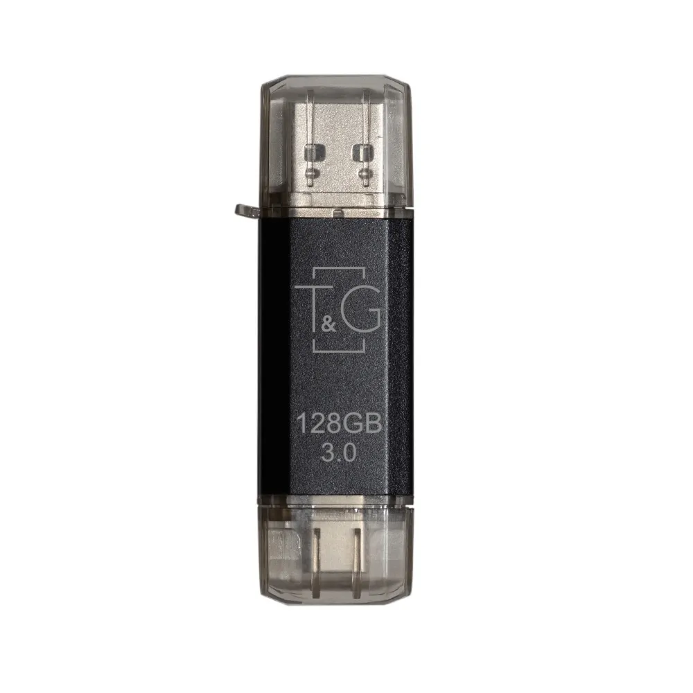 Флеш-накопичувач USB 3.0 128GB Type-C T&G 009 Star Series Black (TG009TC-128GBK3) - зображення 1