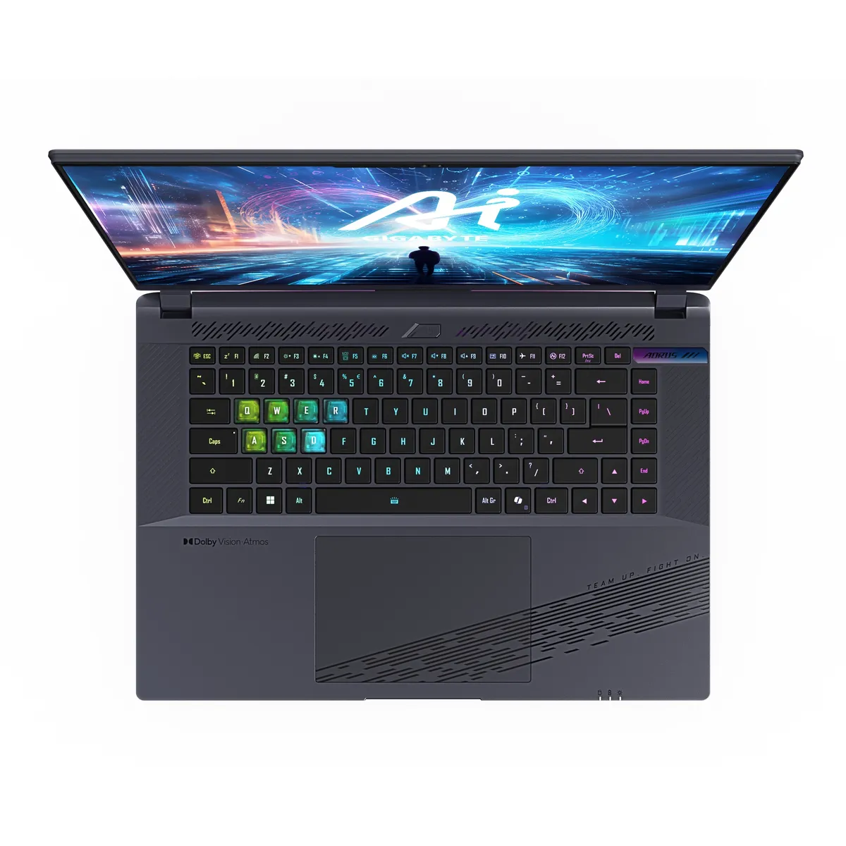 Ноутбук Gigabyte Aorus 16X ASG 2024 (AORUS 16X ASG-53UAC54SD) Midnight Gray - мініатюра 6