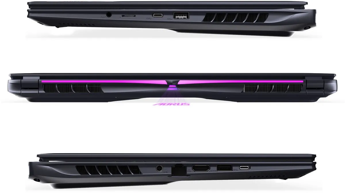 Ноутбук Gigabyte Aorus 16X ASG 2024 (AORUS 16X ASG-63UAC64SD) Midnight Gray - мініатюра 7