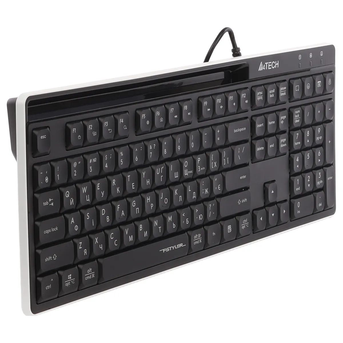 Клавіатура A4Tech FX72 Black - мініатюра 2