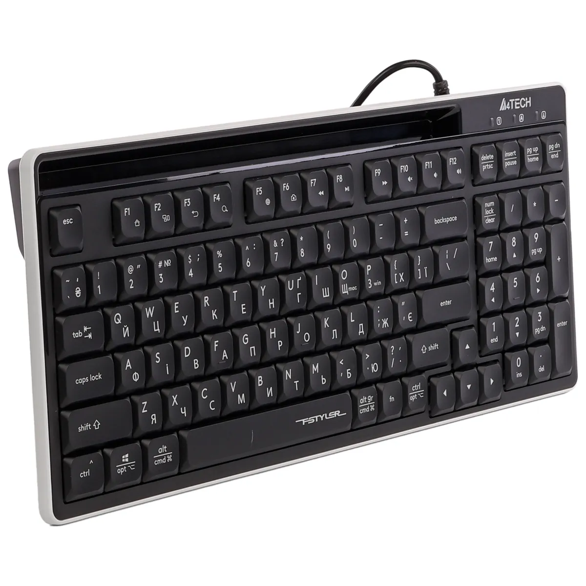 Клавіатура A4Tech FX70 Black - мініатюра 2