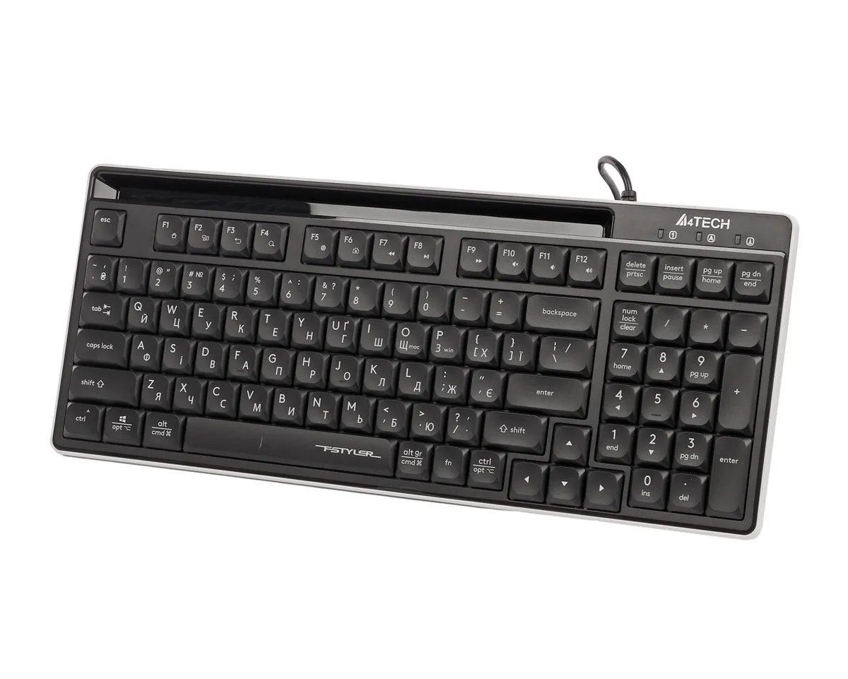 Клавіатура A4Tech FX70 Black - мініатюра 3