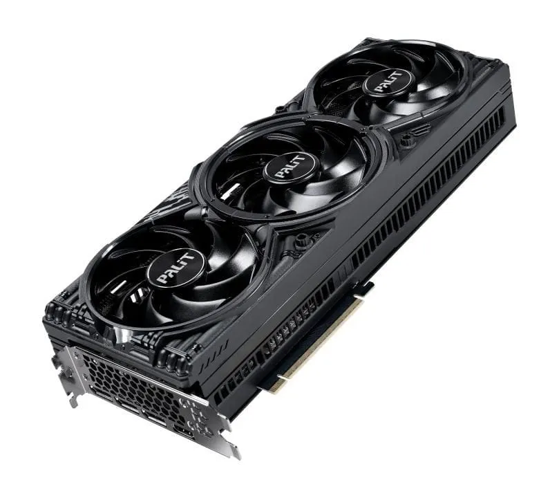 Відеокарта GF RTX 5070 Ti 16GB GDDR7 GamingPro V1 Palit (NE7507T019T2-GB2031Y) - мініатюра 2