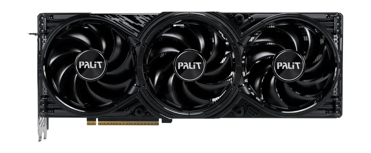 Відеокарта GF RTX 5070 Ti 16GB GDDR7 GamingPro OC V1 Palit (NE7507TS19T2-GB2031Y) - мініатюра 2