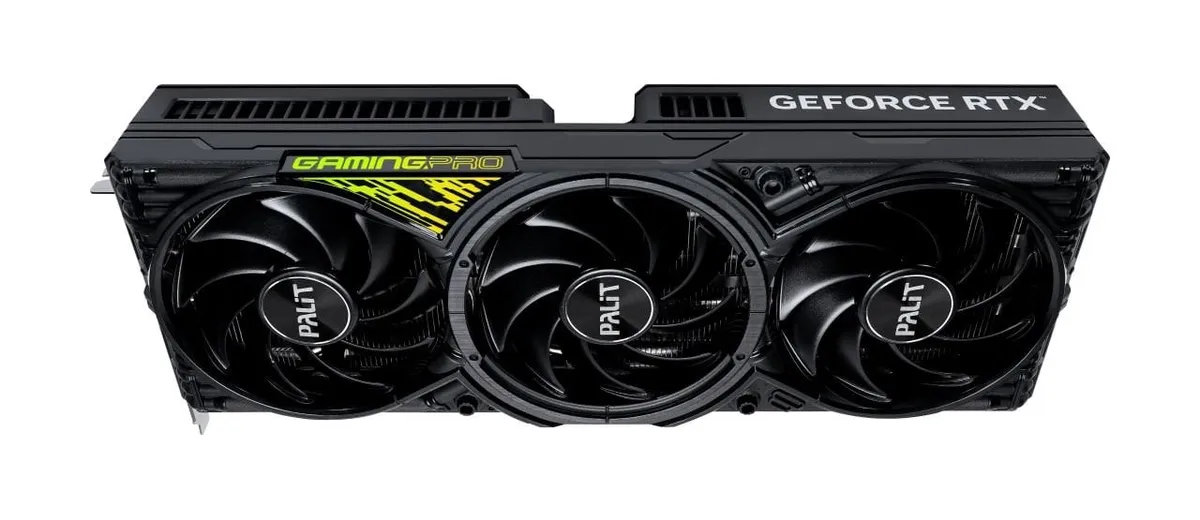 Відеокарта GF RTX 5070 Ti 16GB GDDR7 GamingPro OC V1 Palit (NE7507TS19T2-GB2031Y) - мініатюра 3