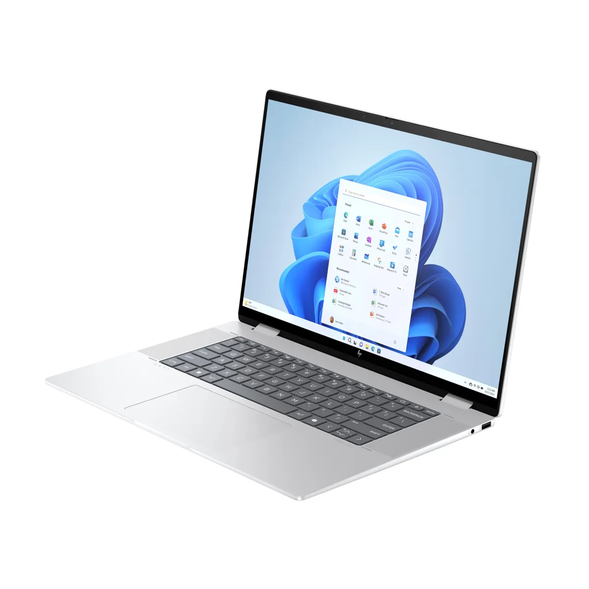 Ноутбук HP Envy x360 16-ac0009ua (B9PL2EA) Silver - мініатюра 3