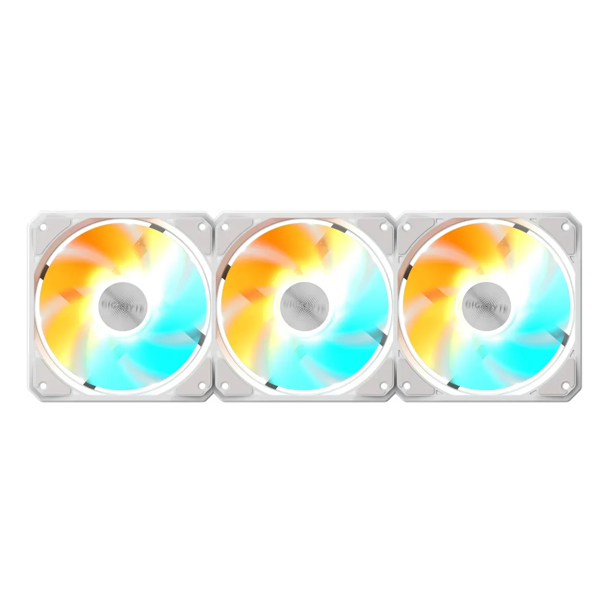 Вентилятор Gigabyte EZ Chain Fan 120 Ice 3-Pack White (GP-GBT EZFAN1203 ICE) - мініатюра 3