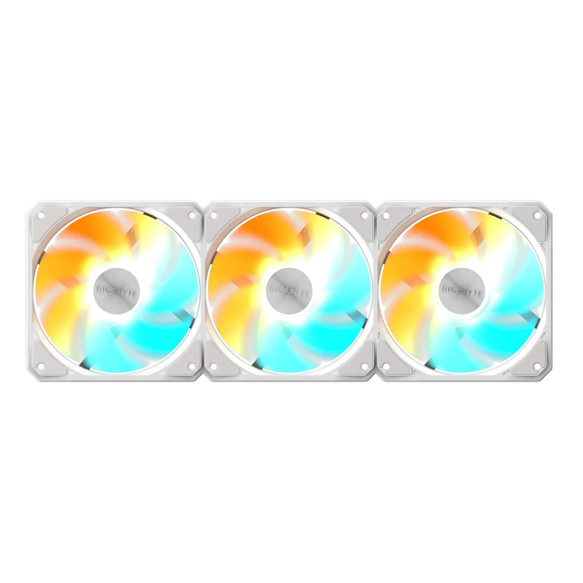 Вентилятор Gigabyte EZ Chain RVS Fan 120 Ice 3-Pack White (GP-GBT EZRVSFAN1203 ICE) - мініатюра 3