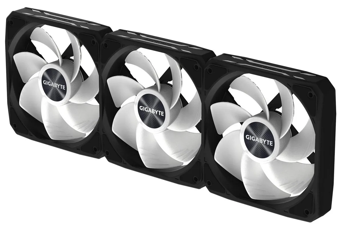 Вентилятор Gigabyte EZ Chain RVS Fan 120 3-Pack Black (GP-GBT EZRVSFAN1203) - мініатюра 3