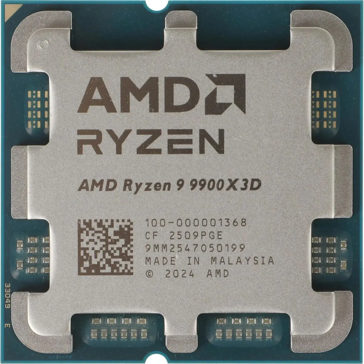 ПроцесорAMD Ryzen 9 9900X3D (4.4GHz 128MB 120W AM5) Tray (100-000001368) - мініатюра 2
