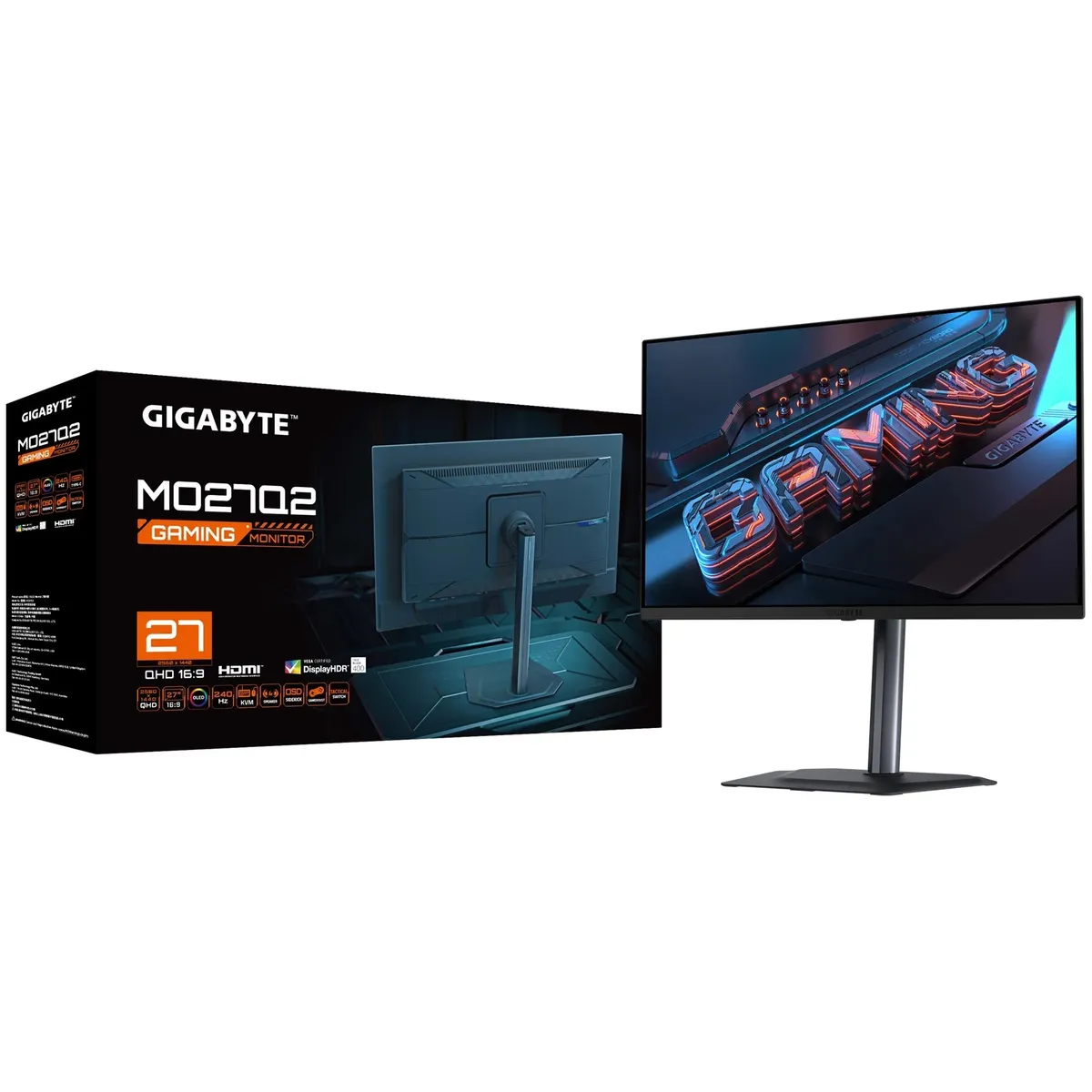 Монітор Gigabyte 27" MO27Q2 OLED Black 240Hz - мініатюра 8