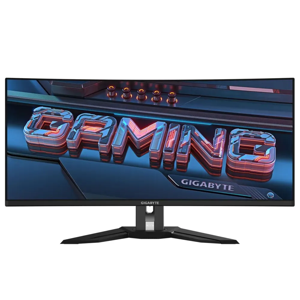 Монітор Gigabyte 34" MO34WQC OLED Black 175Hz Curved - зображення 1
