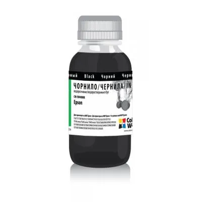 Чорнило ColorWay Epson SC 67/87/79/91/T26 200мл Black (CW-EW400BK02) - зображення 1