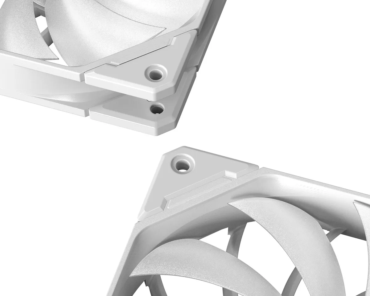 Вентилятор ID-Cooling TF-12025-Pro SW Trio White - мініатюра 3