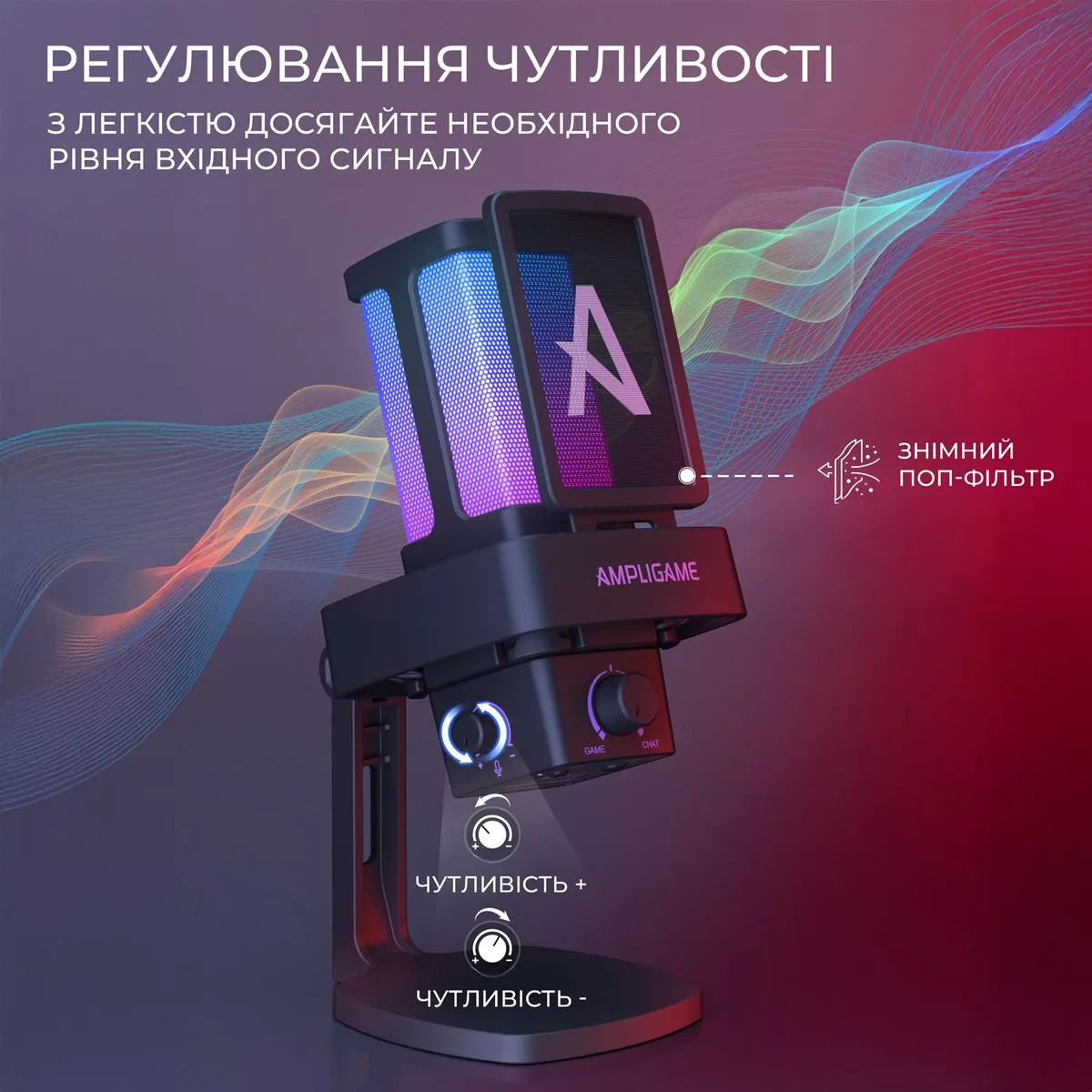 Мікрофон Fifine Q8PRO Black - мініатюра 9