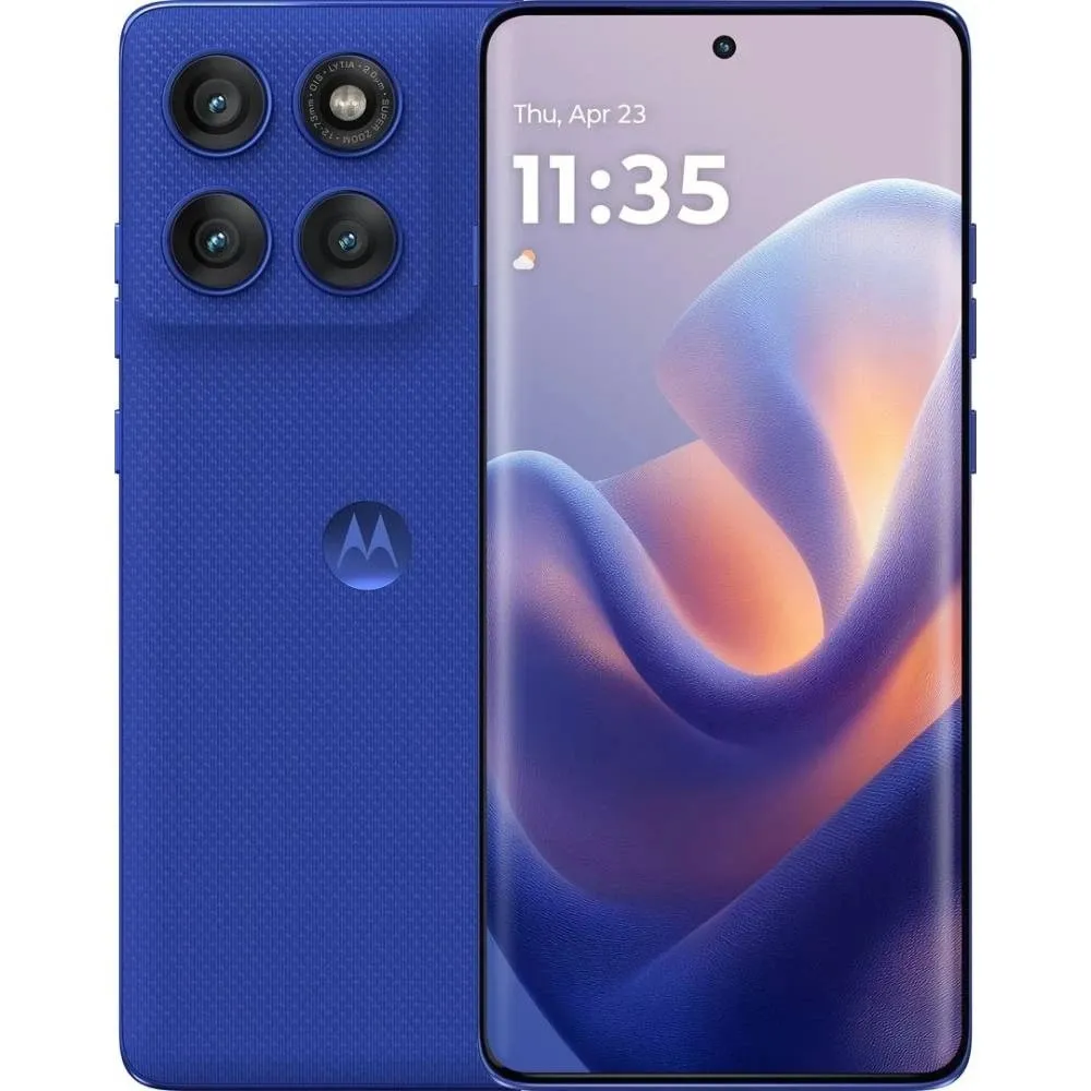 Смартфон Motorola Moto Edge 60 Pro 12/512GB Dazzling Blue (PB7X0069RS) - мініатюра 4