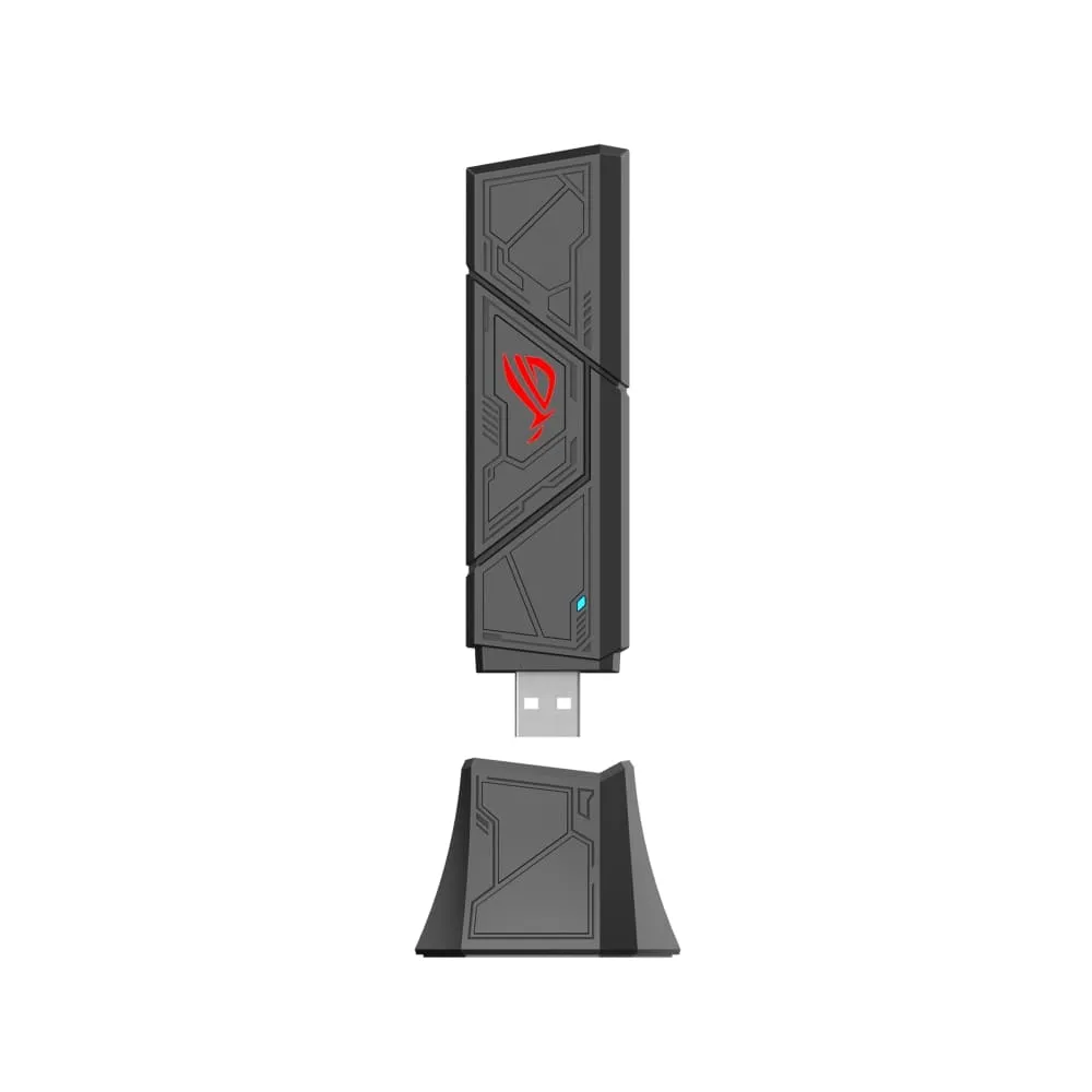 Бездротовий адаптер Asus ROG USB-BE92 (90IG09H0-MO0B00) - мініатюра 5