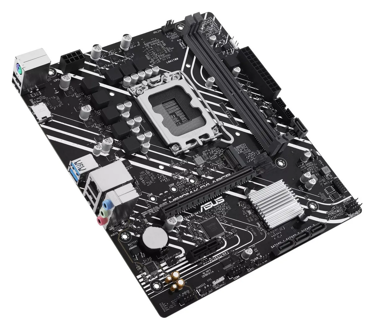 Материнська плата Asus Prime H610M-K D4 ARGB Socket 1700 - мініатюра 3