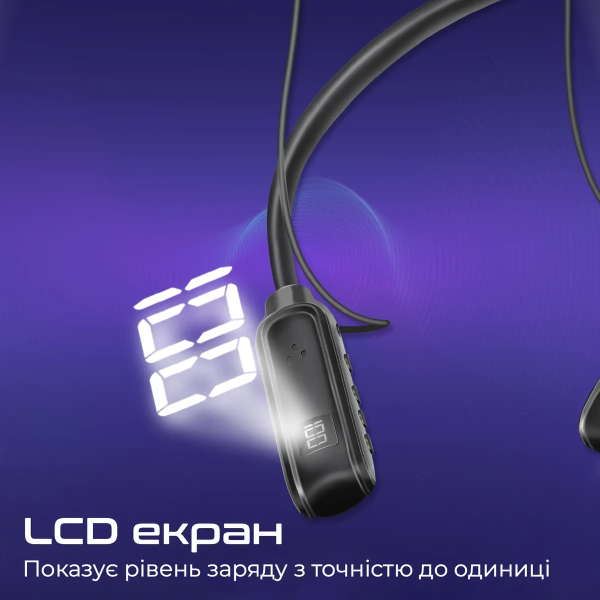 Bluetooth-гарнітура Promate Leap Black - мініатюра 6
