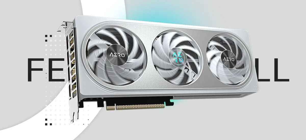 Відеокарта GF RTX 5060 8GB GDDR7 Aero OC Gigabyte (GV-N5060AERO OC-8GD) - мініатюра 12