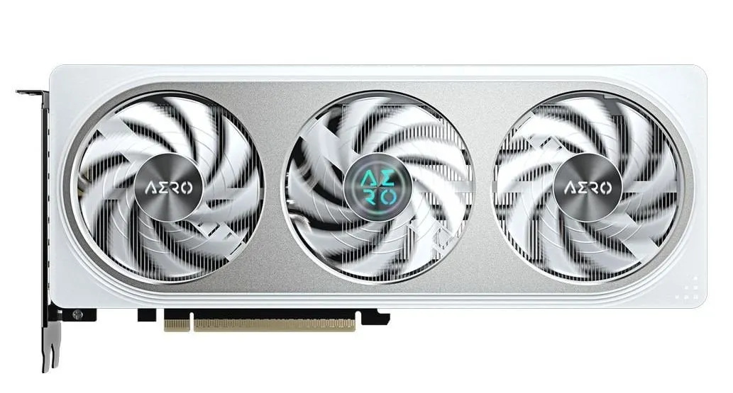 Відеокарта GF RTX 5060 8GB GDDR7 Aero OC Gigabyte (GV-N5060AERO OC-8GD) - мініатюра 2